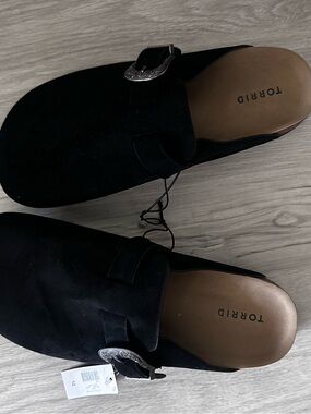 Torrid | Buckle-Accent Slip-On Mules (Wide Width)